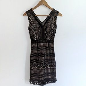 NWT - Romeo Juliet Couture - Black lace dress